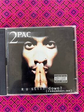 2Pac "R U Still Down? (Remember Me)" CD - Black Cover